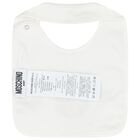 White Teddy Bear Logo Babygrow Gift Set, 1, hi-res