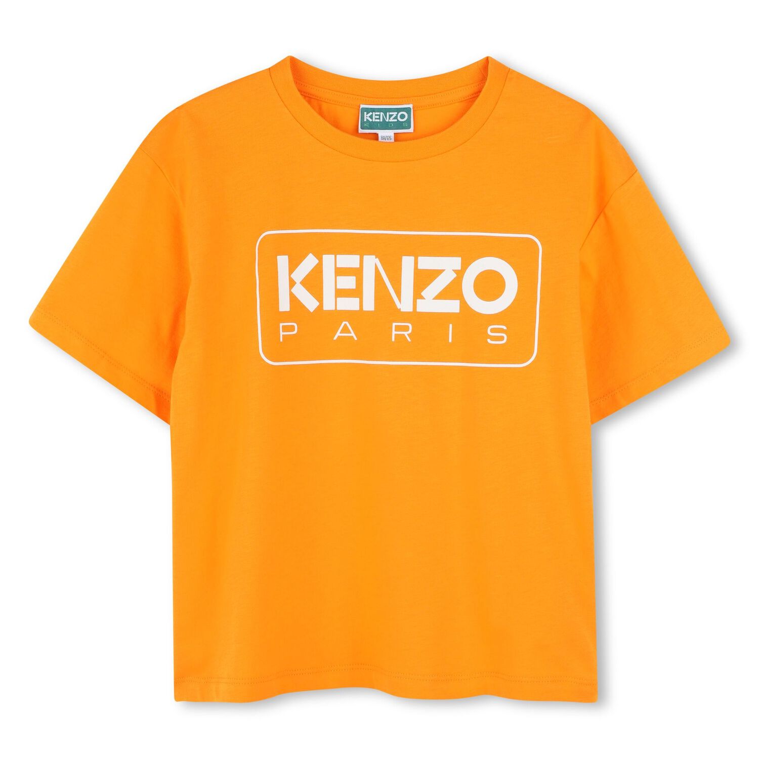 Girls Orange Logo T-Shirt, 1, hi-res image number null
