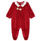 Baby Girls White & Red Babygrows ( 2-Pack ), 3, hi-res