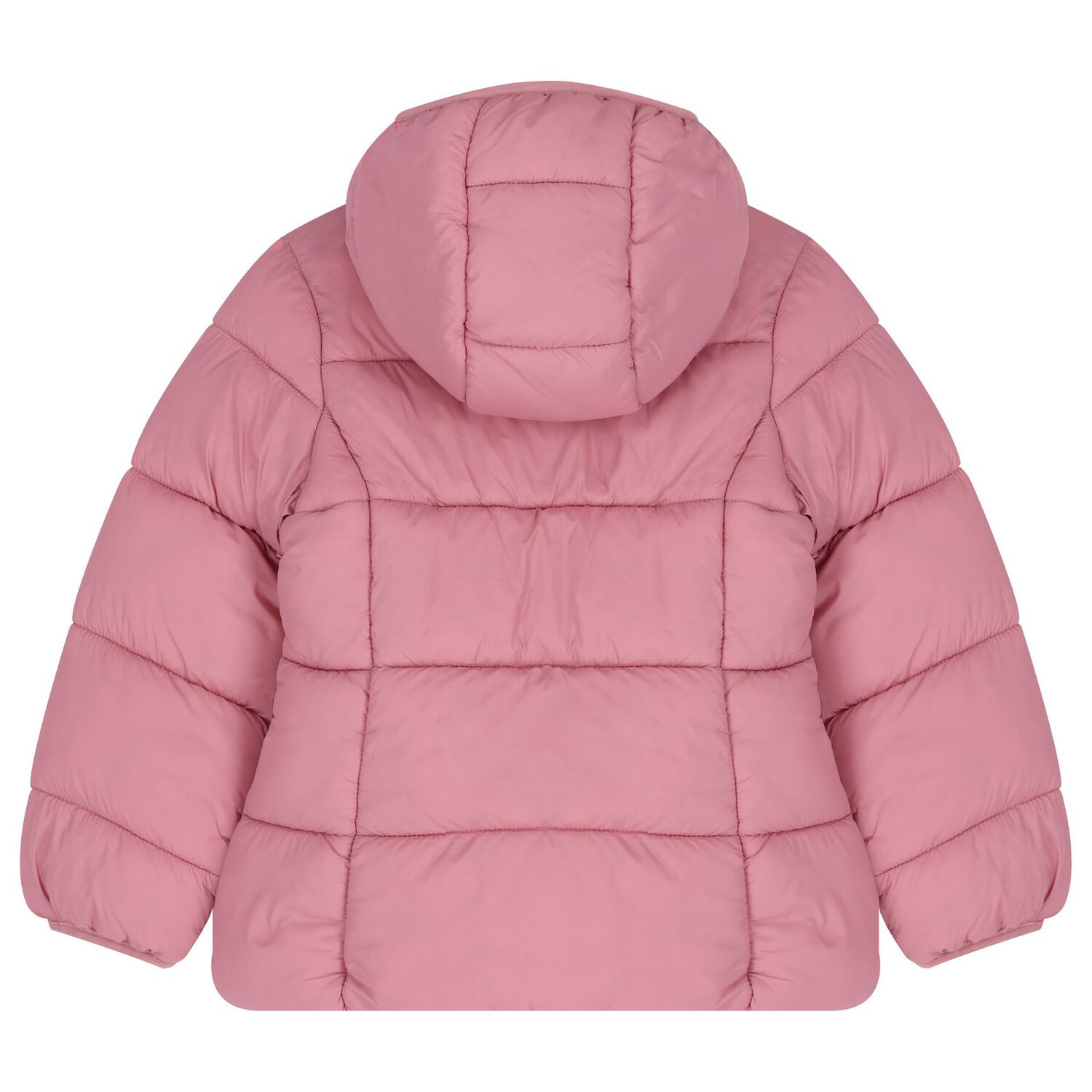 Girls Pink Puffer Jacket, 2, hi-res image number null