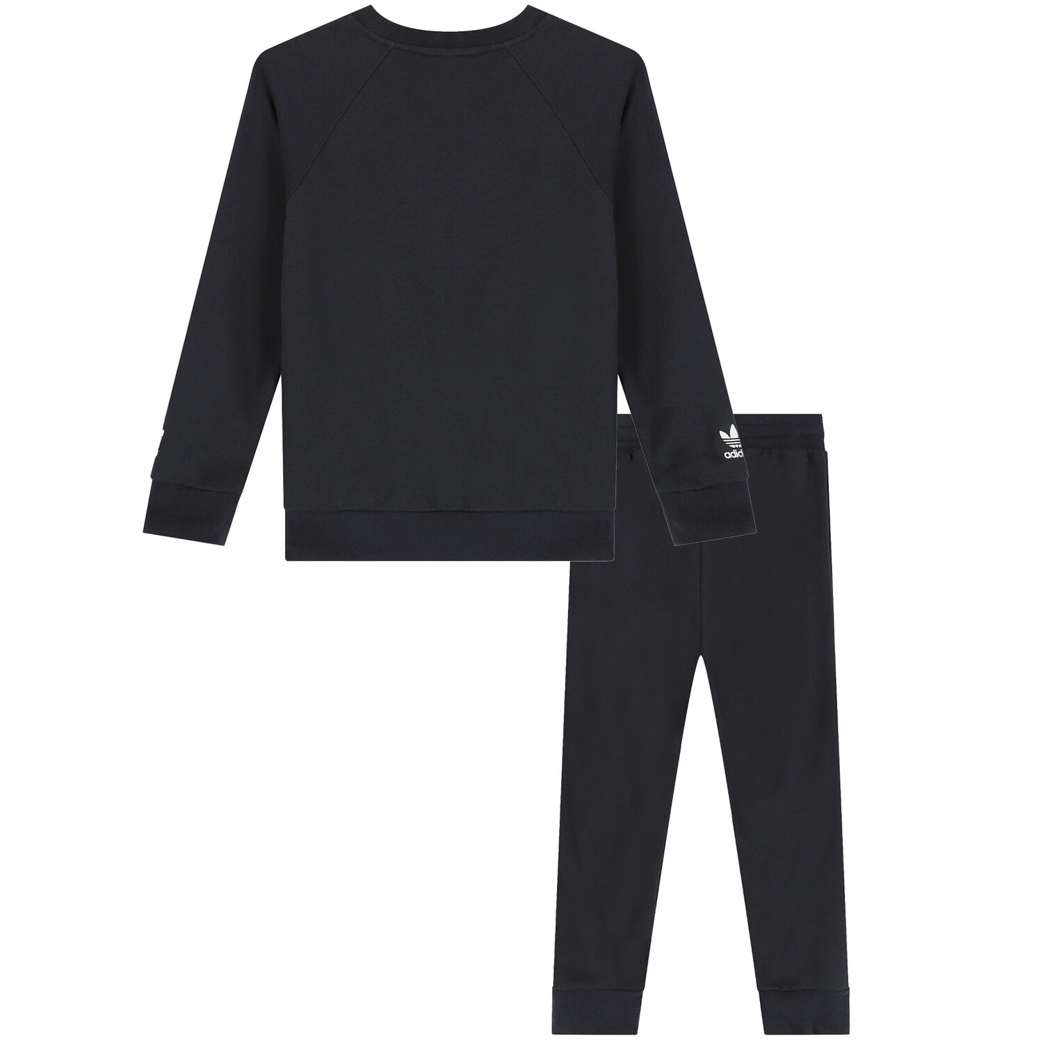 Black Trefoil Logo Tracksuit, 1, hi-res