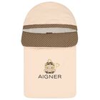 مدس بنات بشعار تيدي باللون الوردي والأبيض, 3, hi-res