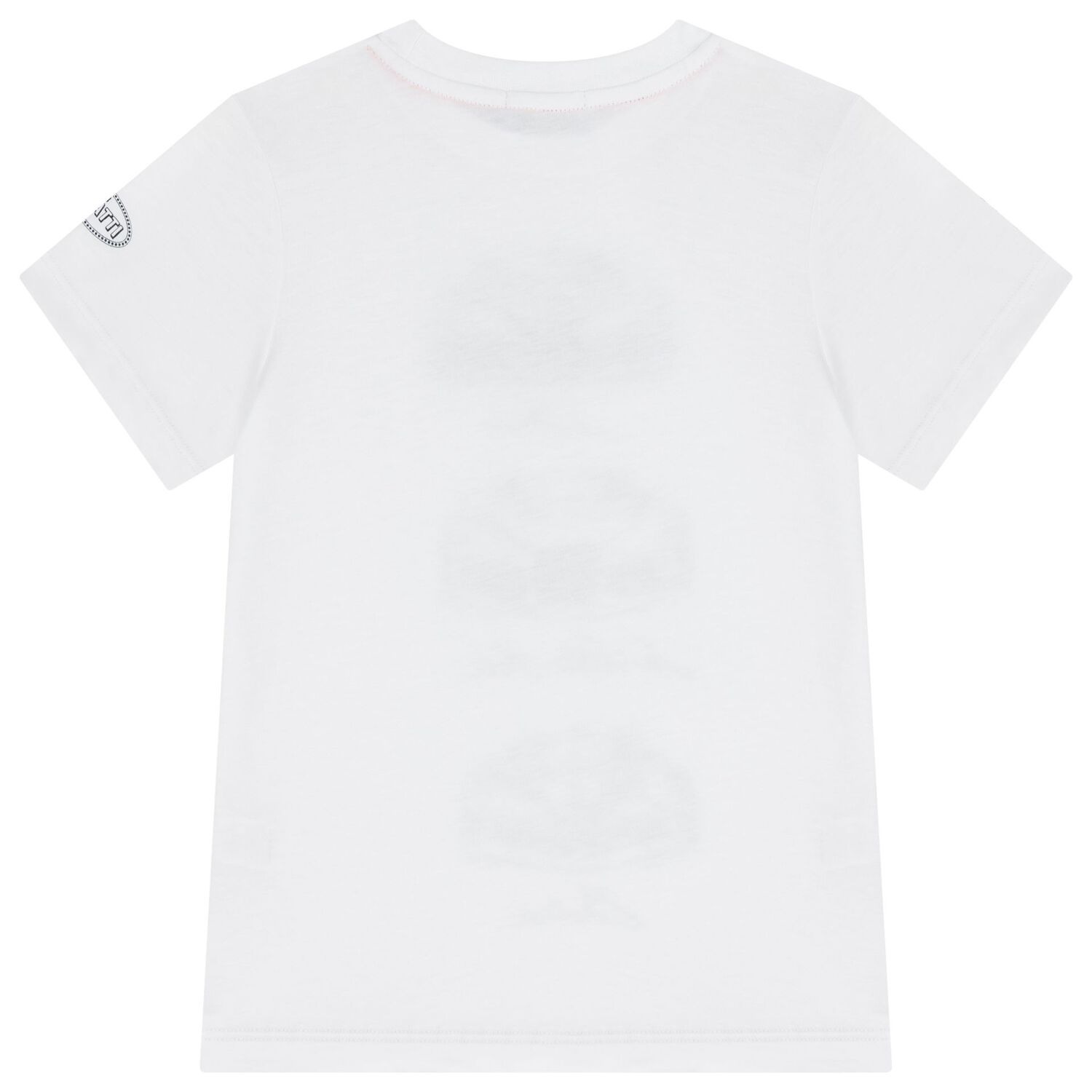 Boys White Logo T-Shirt, 1, hi-res image number null