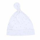 Baby White & Grey Star Hat, 1, hi-res