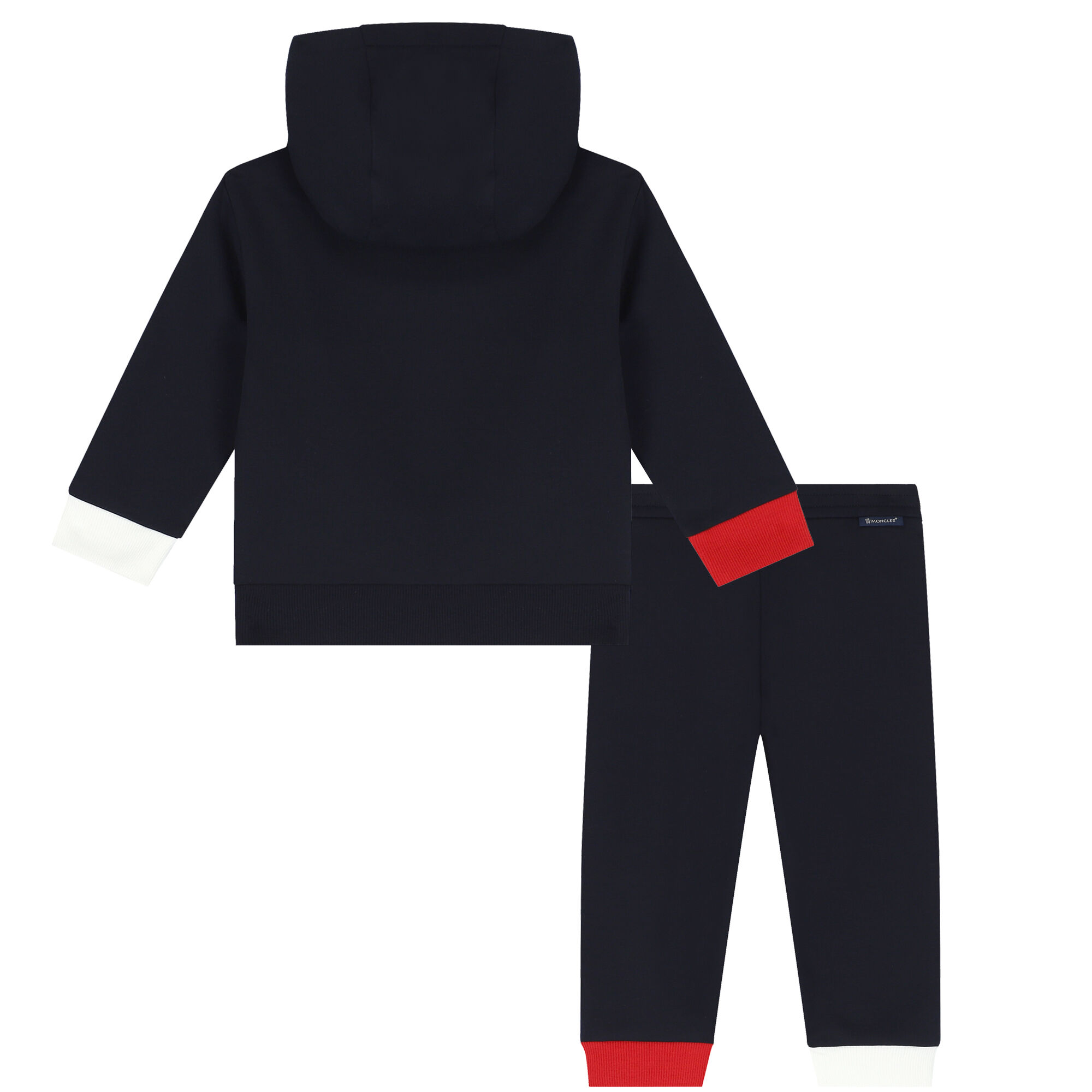 Navy sale moncler tracksuit