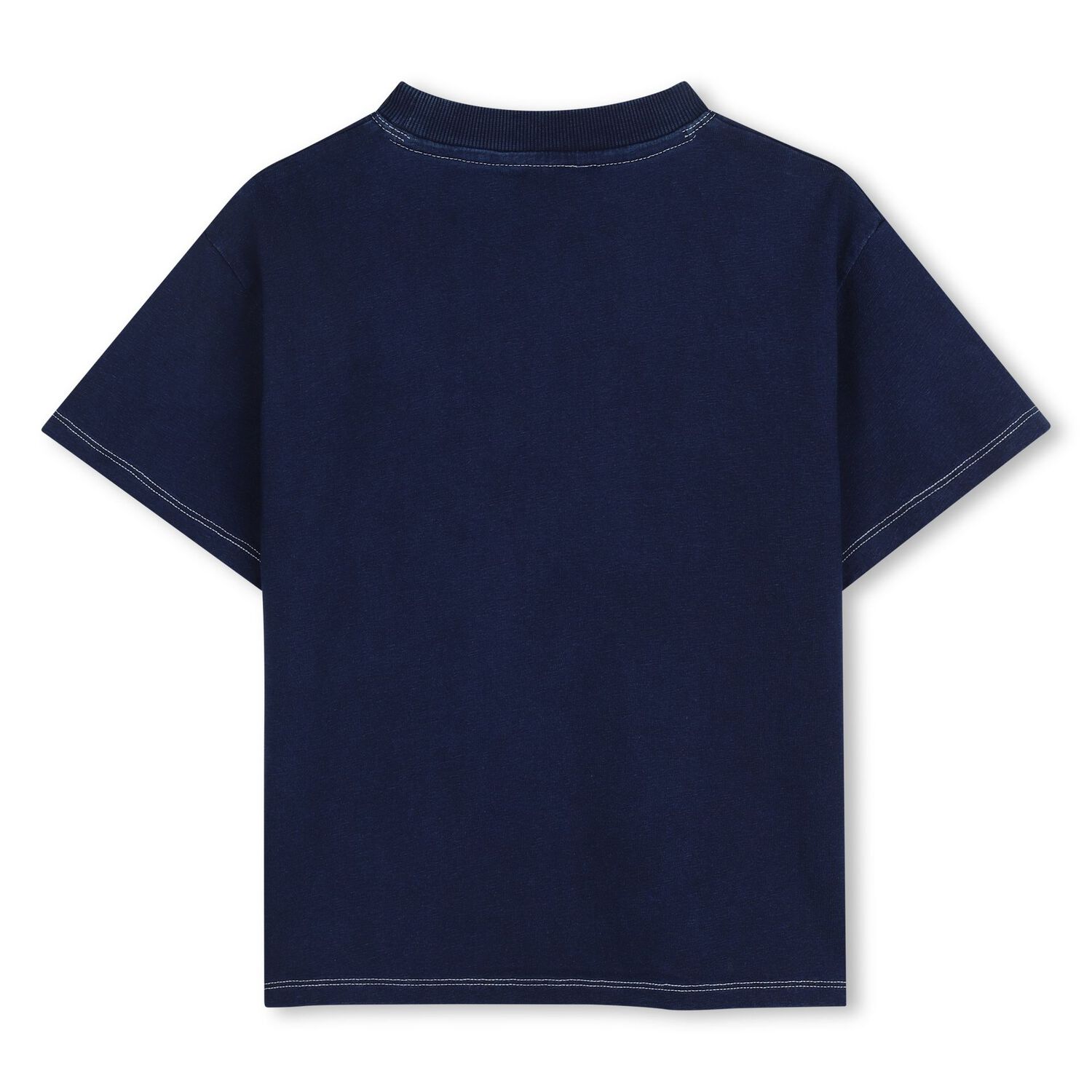 Boys Navy Blue Logo T-Shirt, 1, hi-res