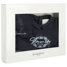 Navy Blue Logo Babygrow Gift Set, 1, hi-res