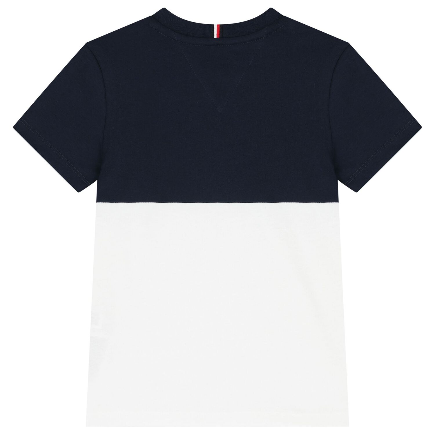 Boys Navy Blue & White Shorts Set, 1, hi-res image number null