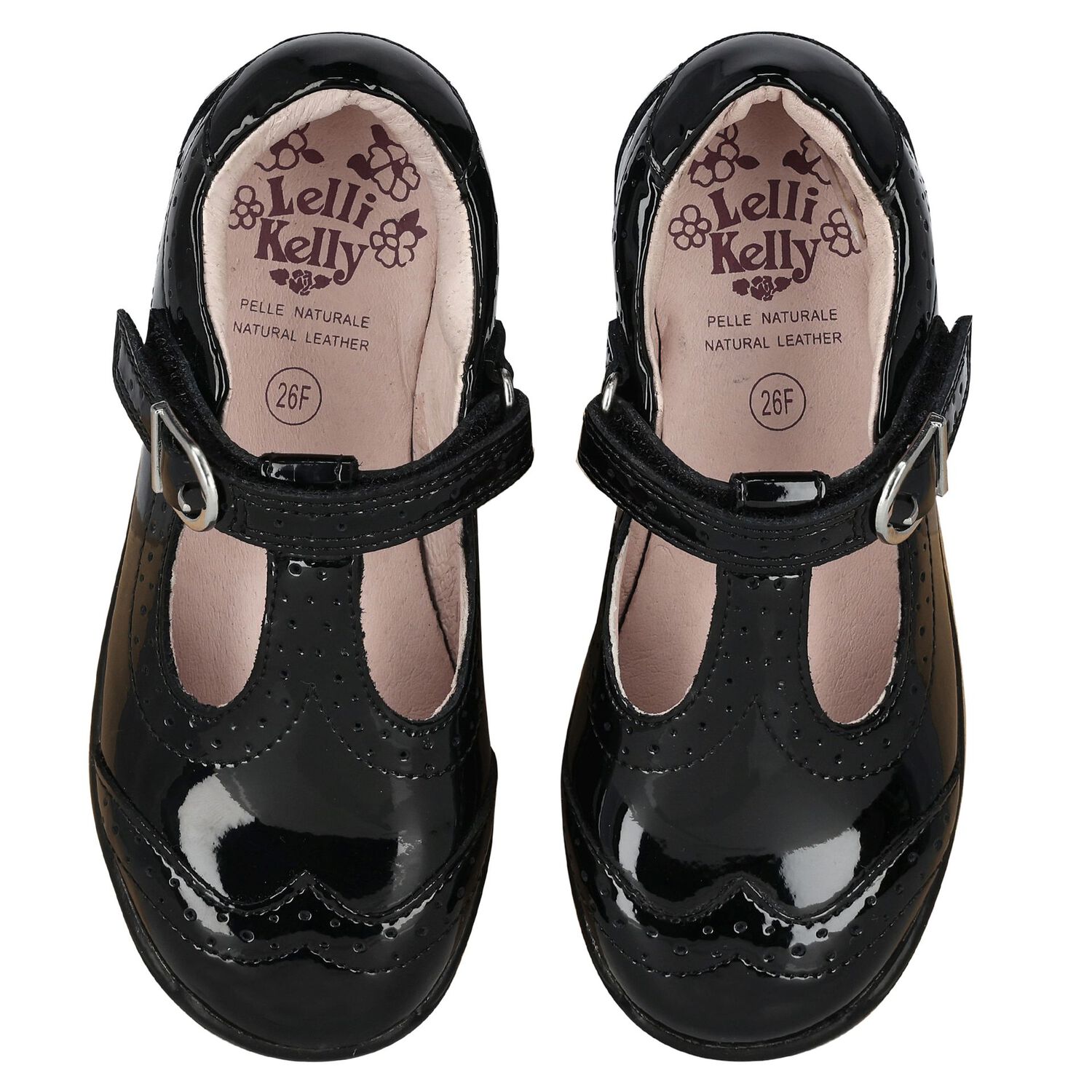 Girls Black Patent Shoes, 1, hi-res image number null