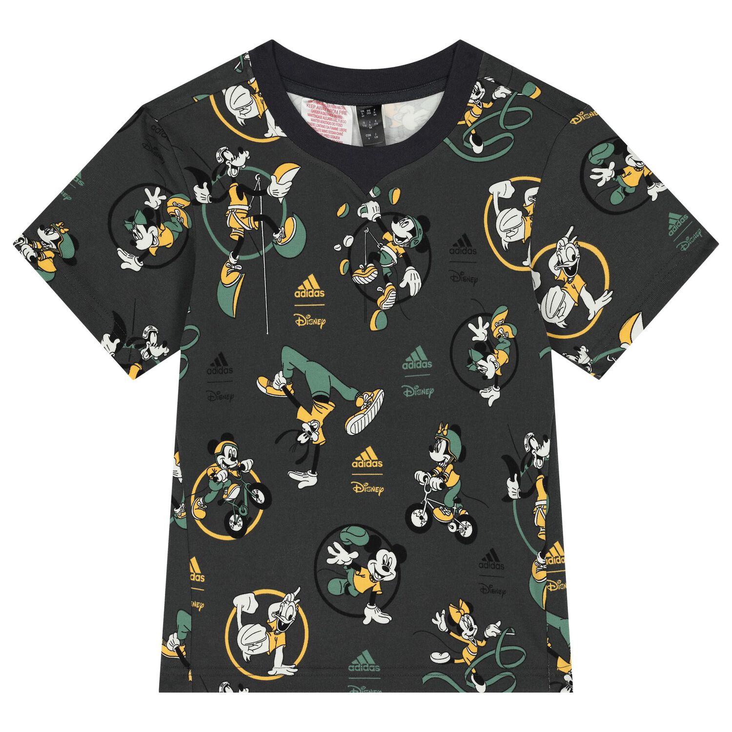 Grey Disney Logo Shorts Set, 1, hi-res image number null