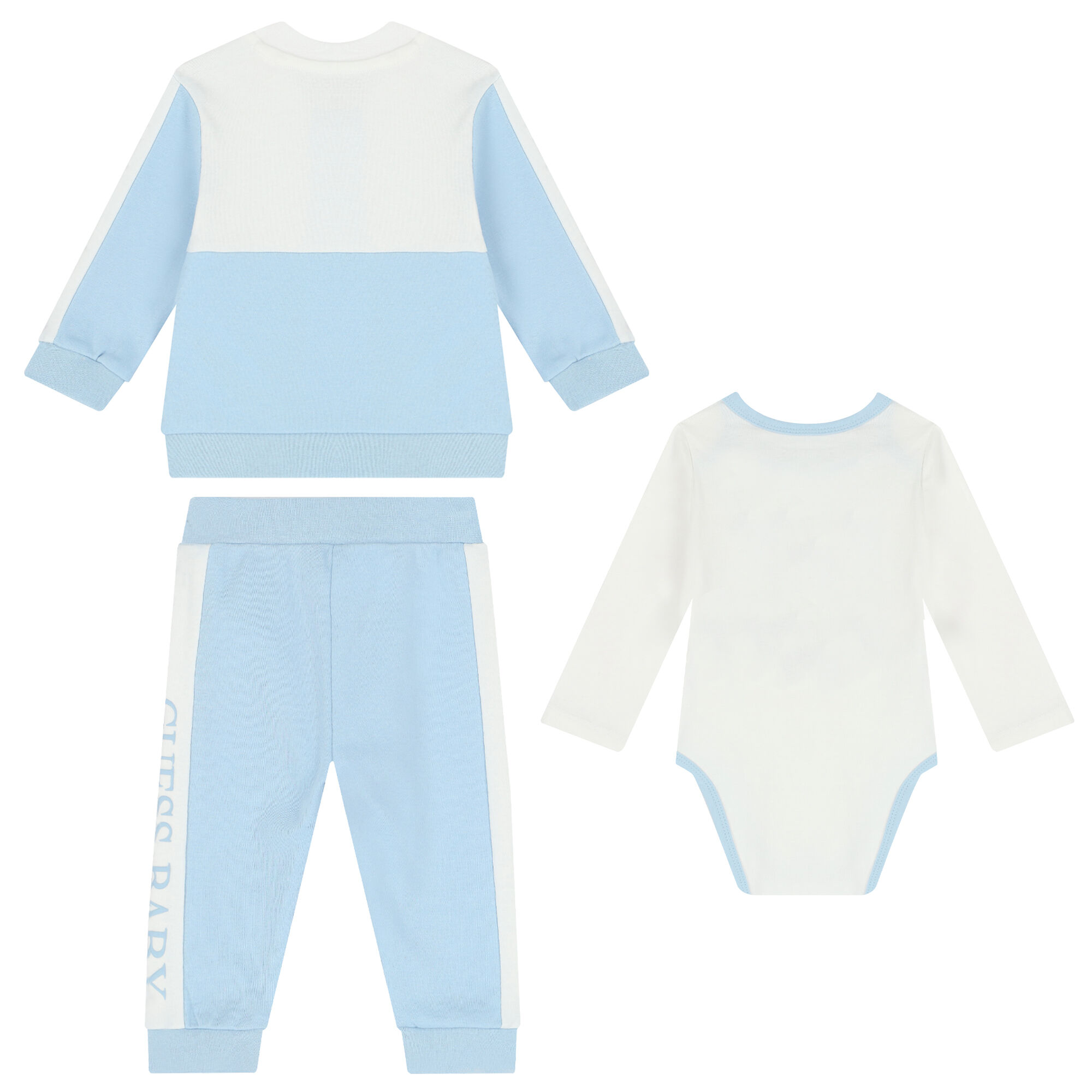 Baby boy white tracksuit clearance