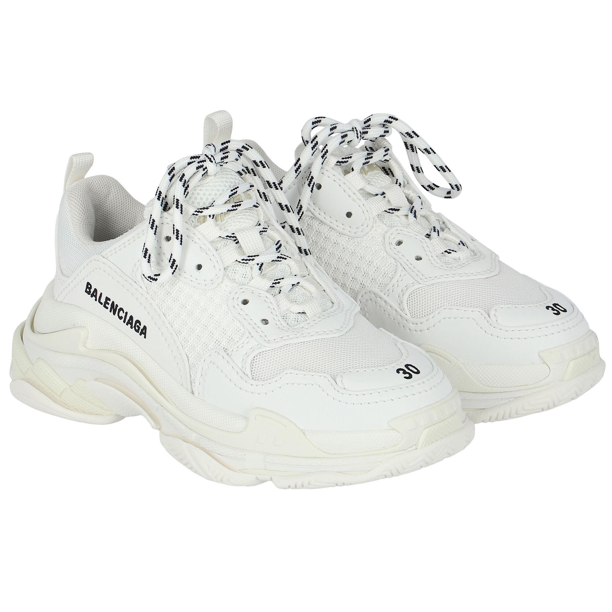 Balenciaga triple s white 37 sales
