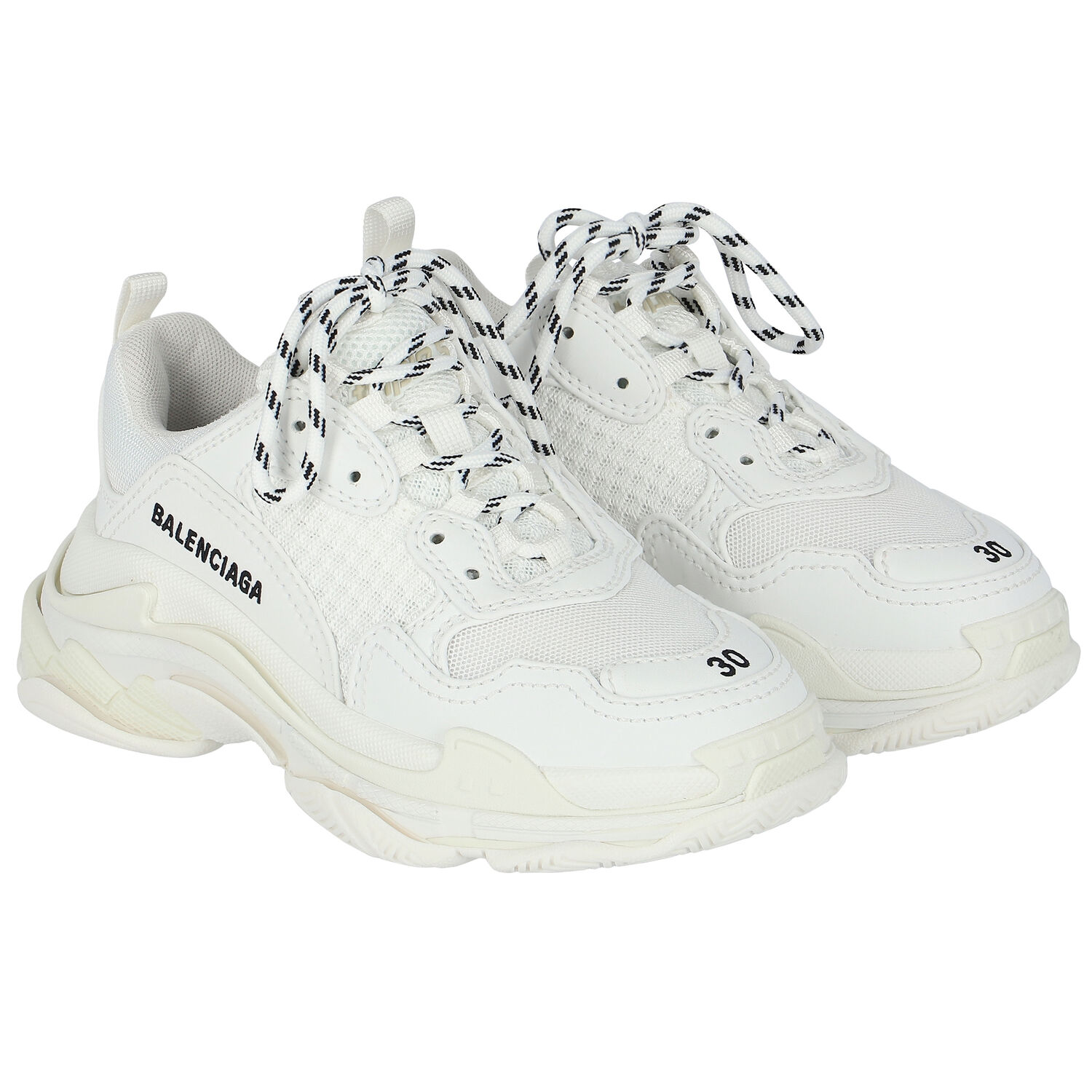 حذاء رياضى تريبل اس باللون الابيض, 1, hi-res