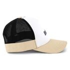 Boys White, Beige & Black Logo Cap, 1, hi-res