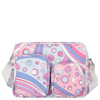 Baby Girls Pink & Lilac Fontane Changing Bag