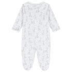 Ivory & Grey Just Giraffe Babygrow, 1, hi-res