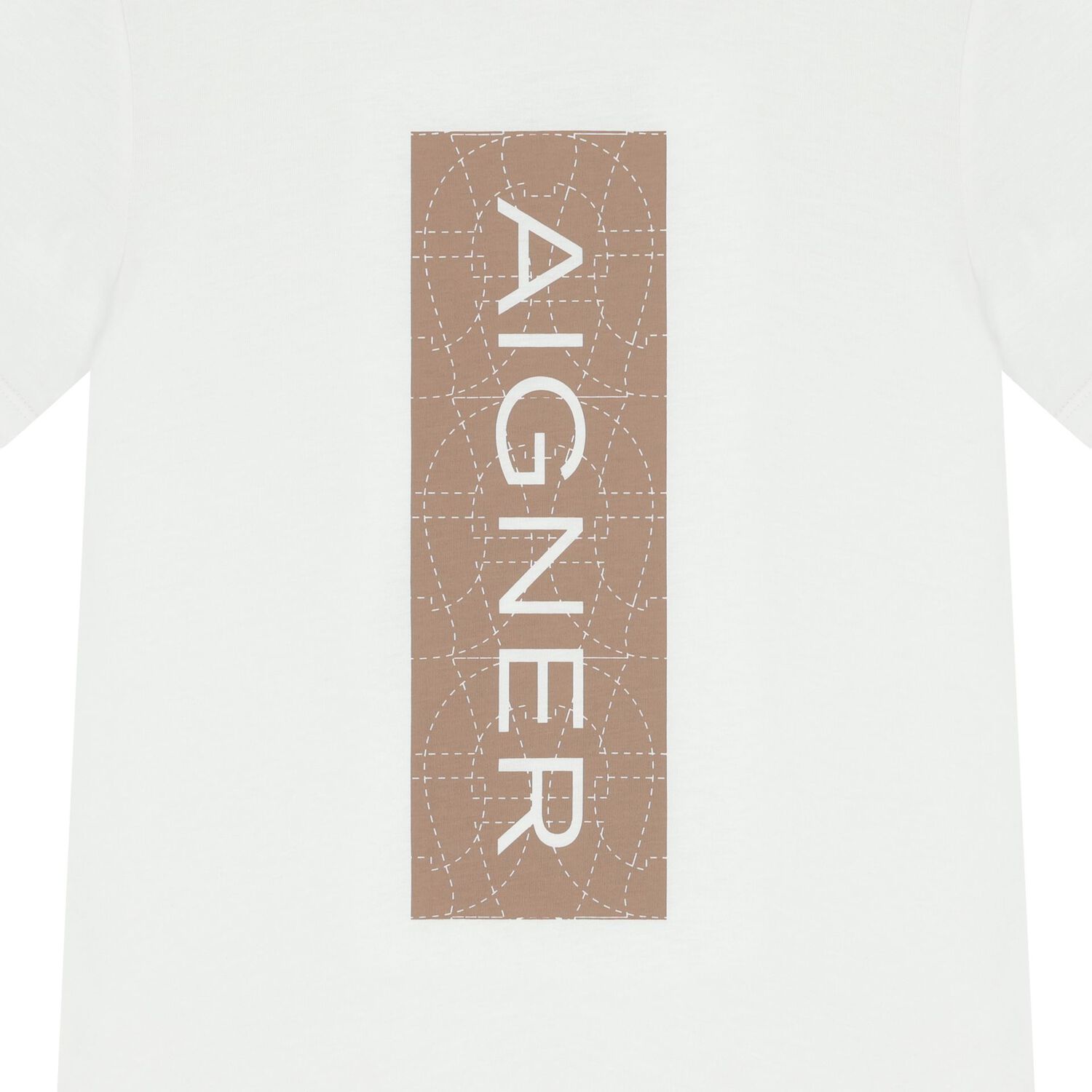 تي شيرت أبيض بشعار للأولاد, 2, hi-res