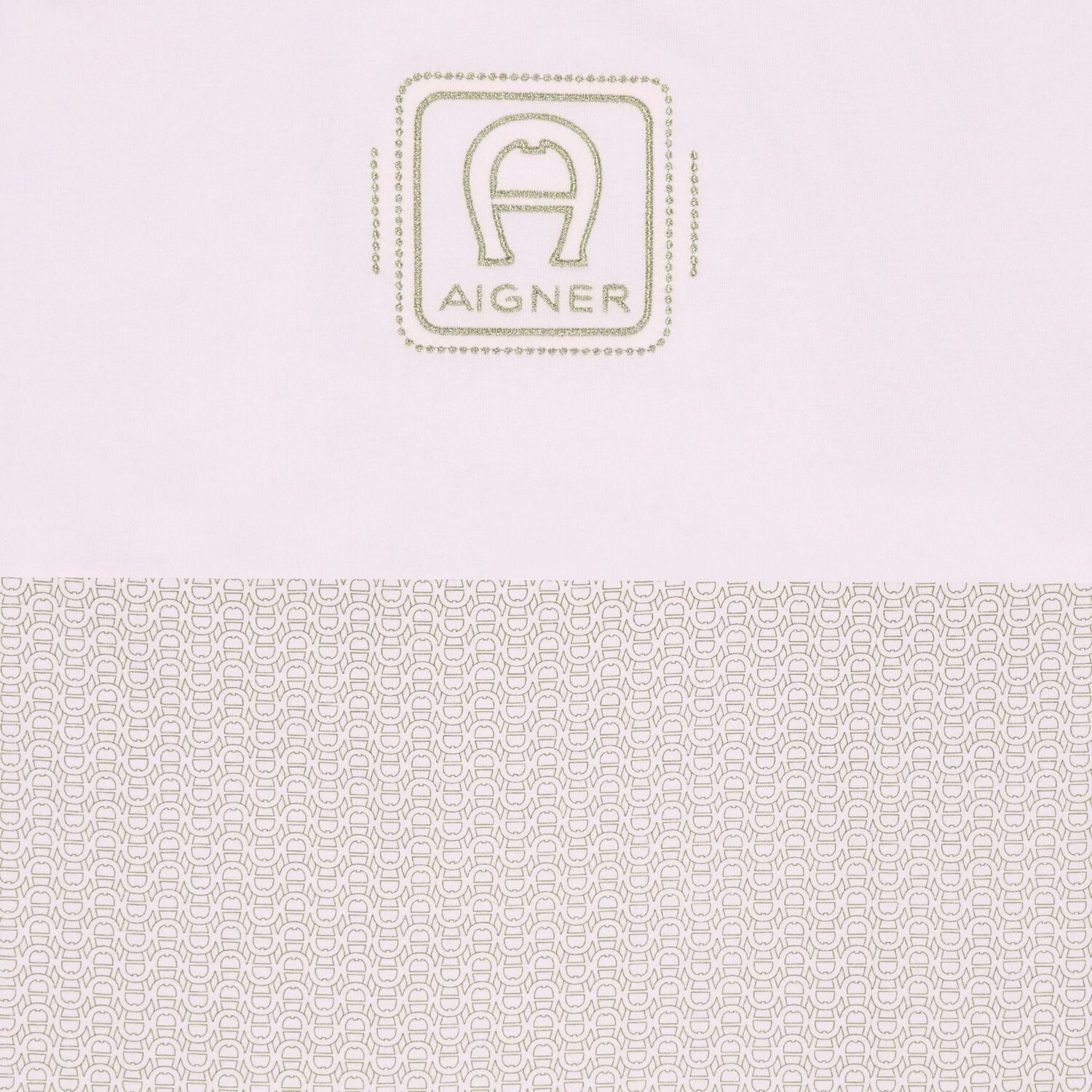 Baby Girls Pink & Gold Logo Blanket, 3, hi-res
