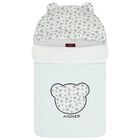 مدس بطبعة تيدى باللون الأبيض و الازرق , 2, hi-res