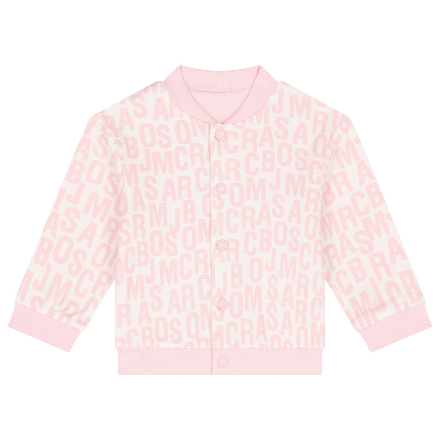 Younger Girls Pink & White Reversible Tracksuit Set, 1, hi-res image number null