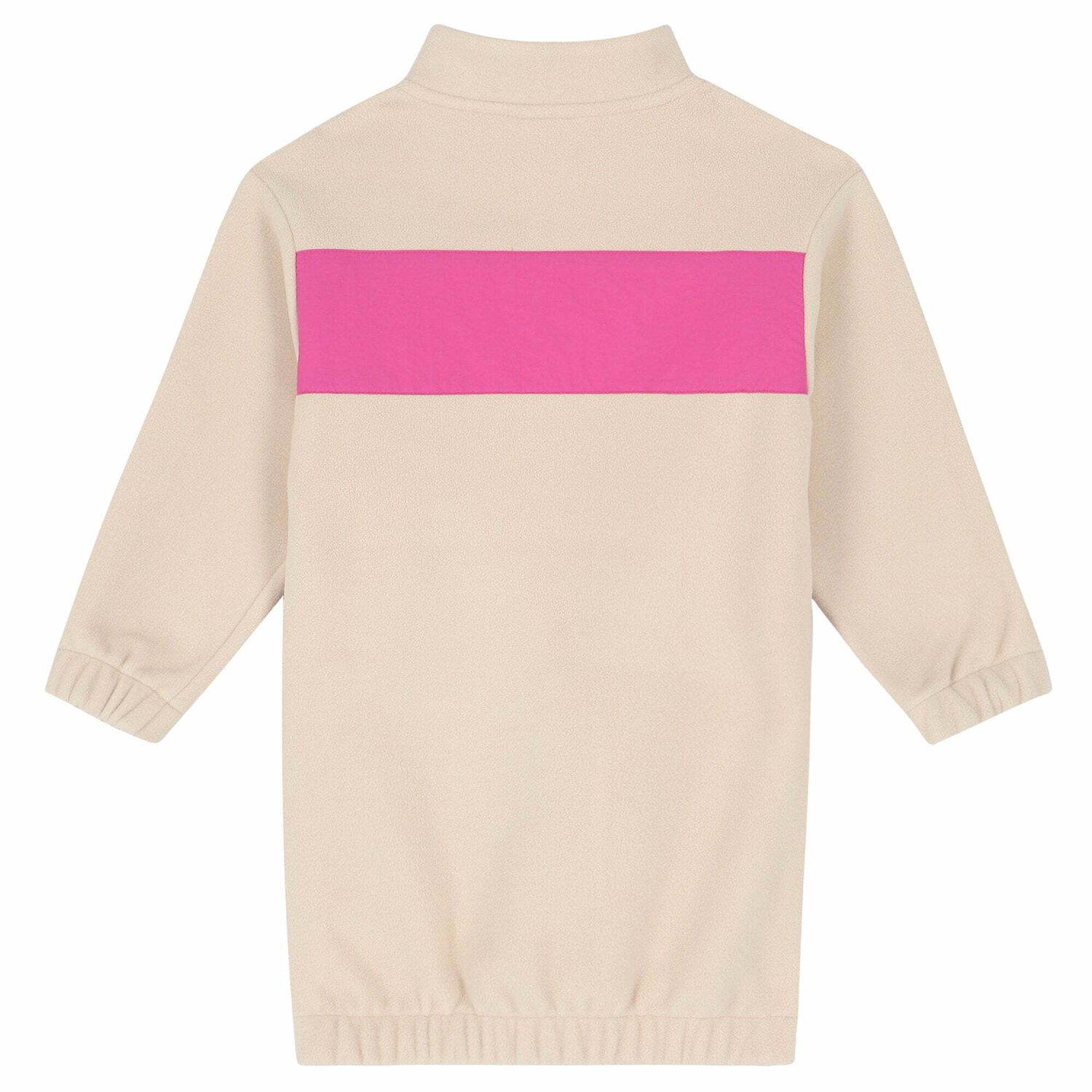 فستان بالشعار باللون العاجى, 1, hi-res