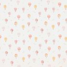 Baby Girls White & Yellow Hot Air Balloon Blanket, 1, hi-res
