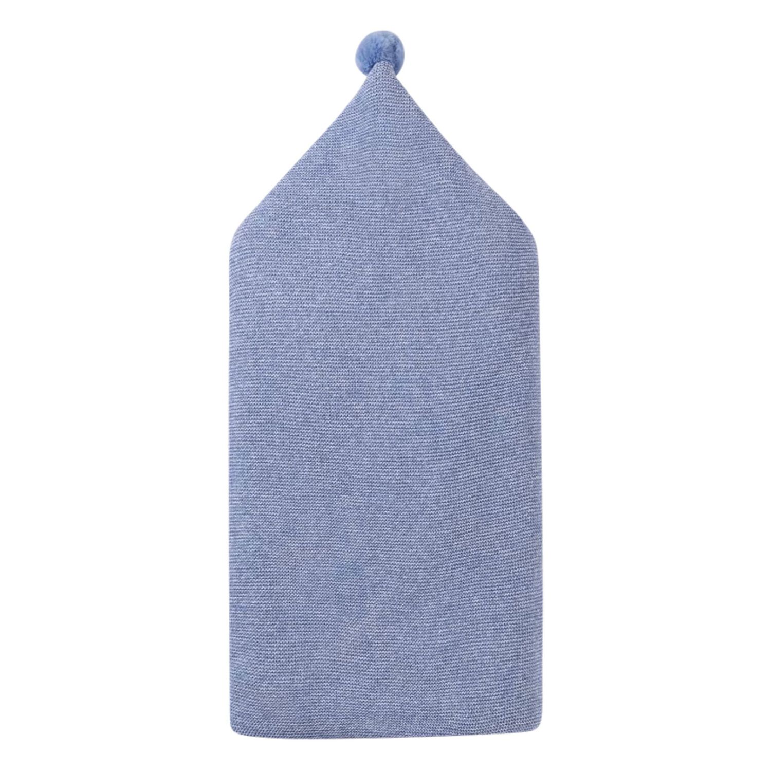 Baby Boys Blue Knitted Nest, 1, hi-res