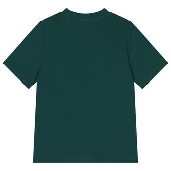Boys Green Logo T-Shirt