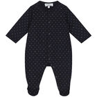 Navy Blue Logo Babygrow Gift Set, 3, hi-res