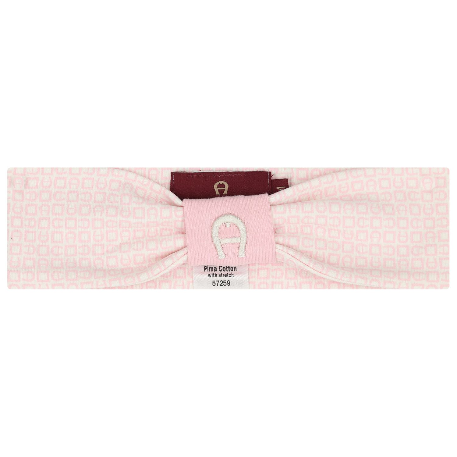 Baby Girls Pink Logo Headband, 2, hi-res
