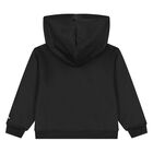 Younger Boys Black Jordan Logo Tracksuit, 1, hi-res