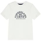 Boys White & Beige Logo T-Shirts ( 2-Pack ), 1, hi-res