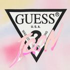 Girls Pink & Yellow Logo Sweatshirt, 1, hi-res