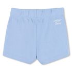 Baby Boys Blue Logo Shorts Set, 1, hi-res