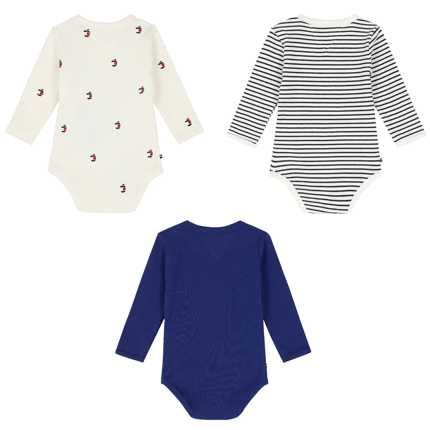 بودى سوت بالشعار متعددة الالوان للاولاد (3 قطع), 1, hi-res