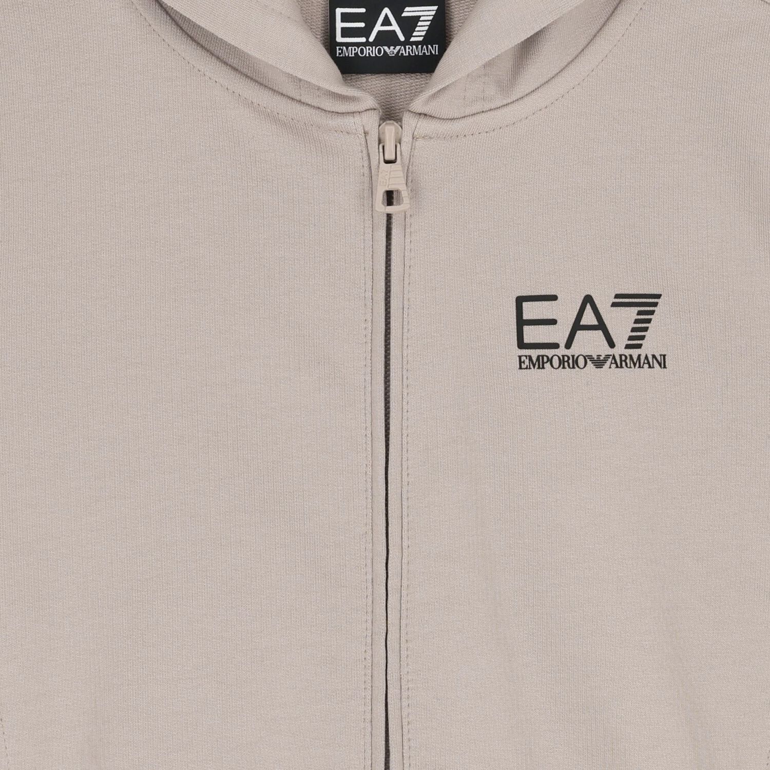 بدله رياضيه للاولاد بالشعار باللون البيج والاسود, 1, hi-res