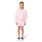 Girls Pink Logo Shorts, 1, hi-res