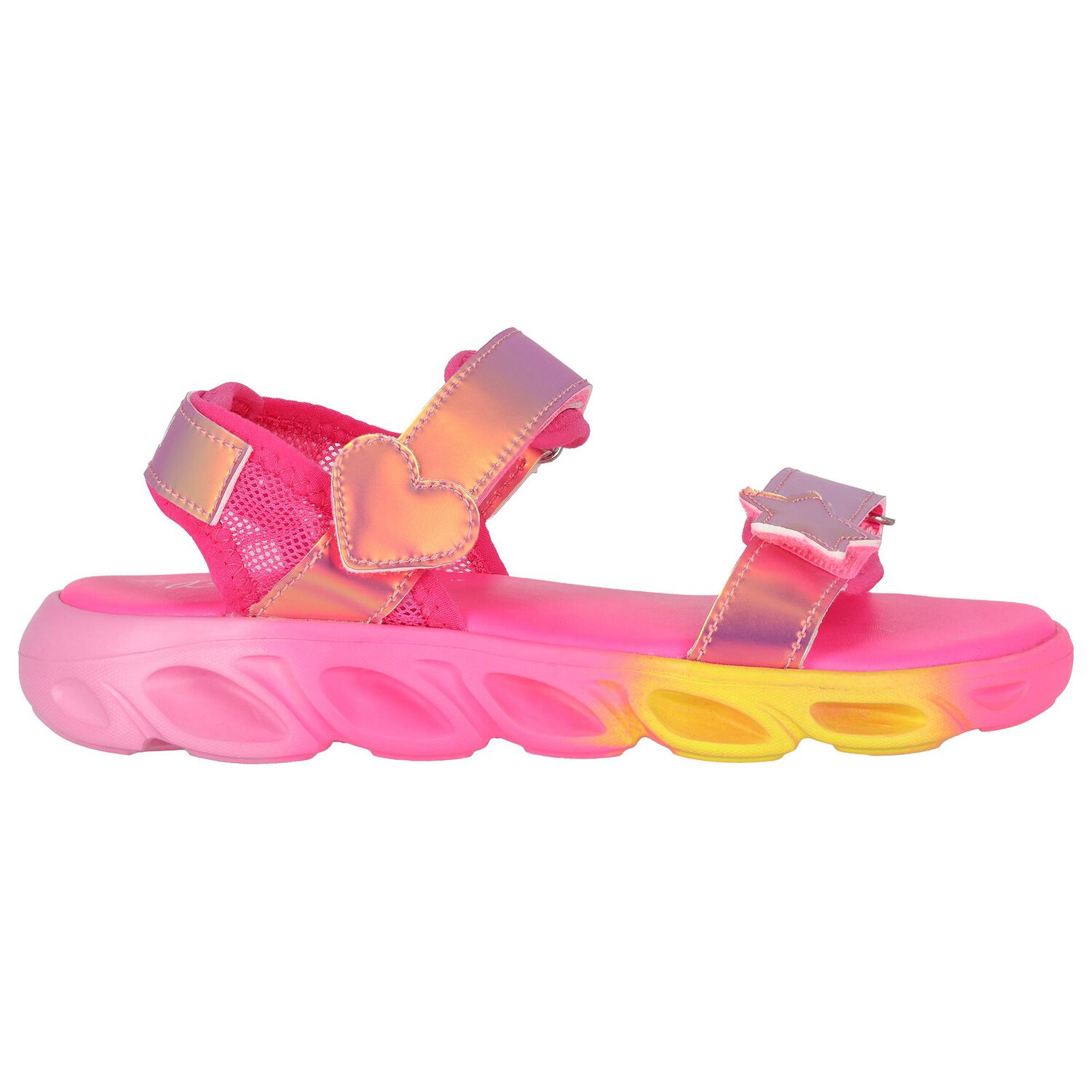 Girls Pink Sandals, 1, hi-res image number null