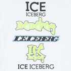 Younger Boys White Logo Top, 1, hi-res