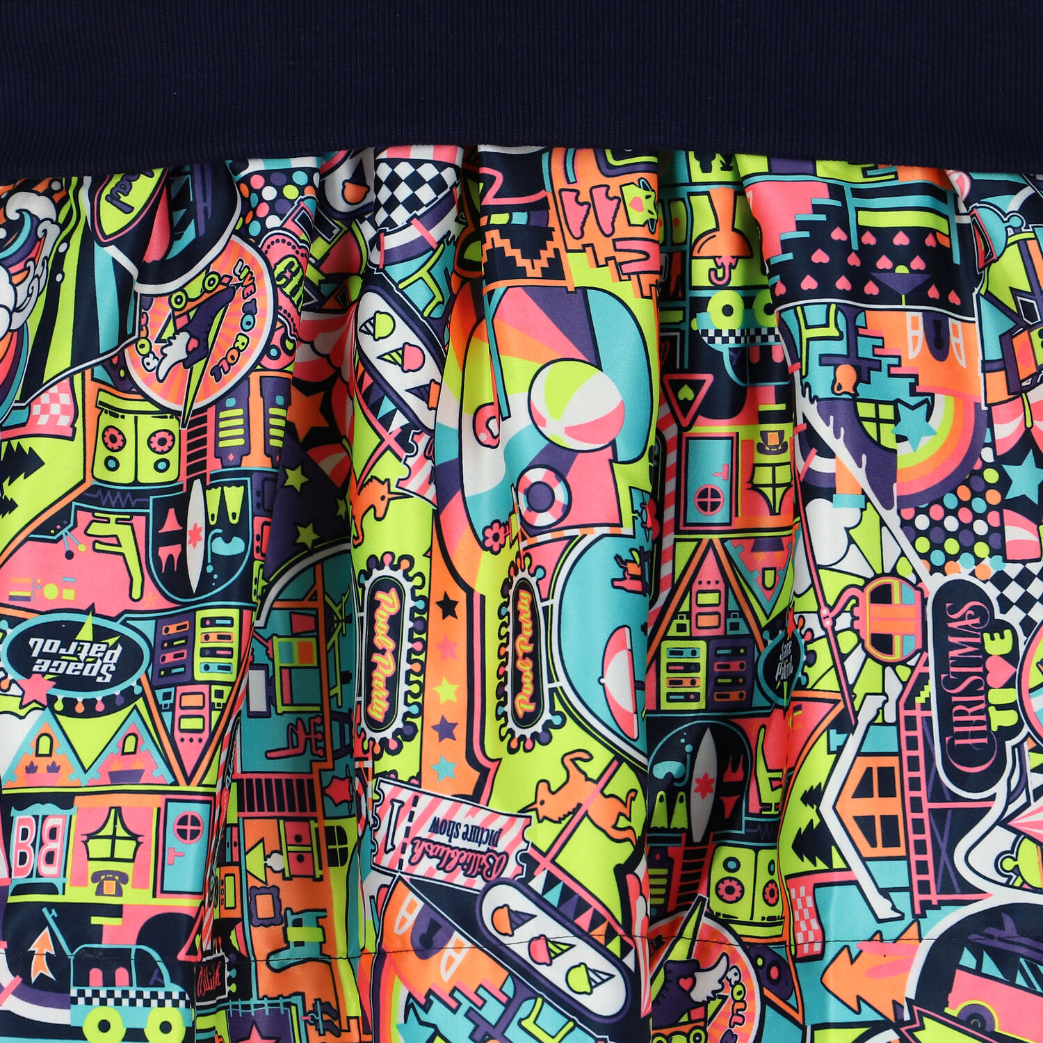 فستان سويت شيرت باللون الكحلى, 1, hi-res