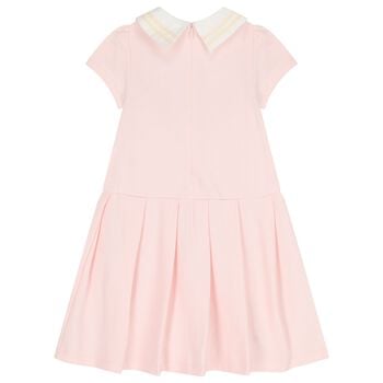 Girls Pink & White Dress