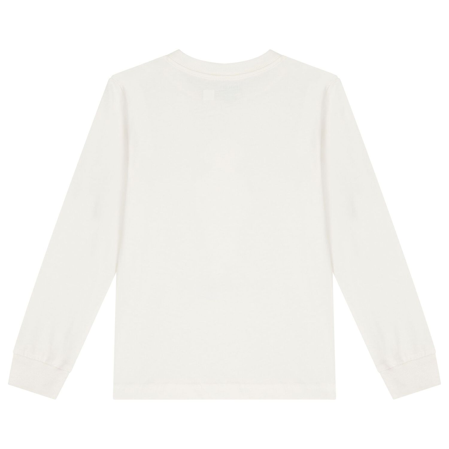 توب أولاد بأكمام بشعار تيدى باللون  العاجي, 1, hi-res