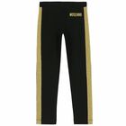 طقم ليغنز بالشعاربناتي باللون الاسود, 1, hi-res