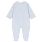 Baby Boys Blue & White Babygrow Gift Set, 2, hi-res