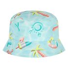 Younger Boys Aqua Swim Shorts & Reversible Hat Set, 3, hi-res