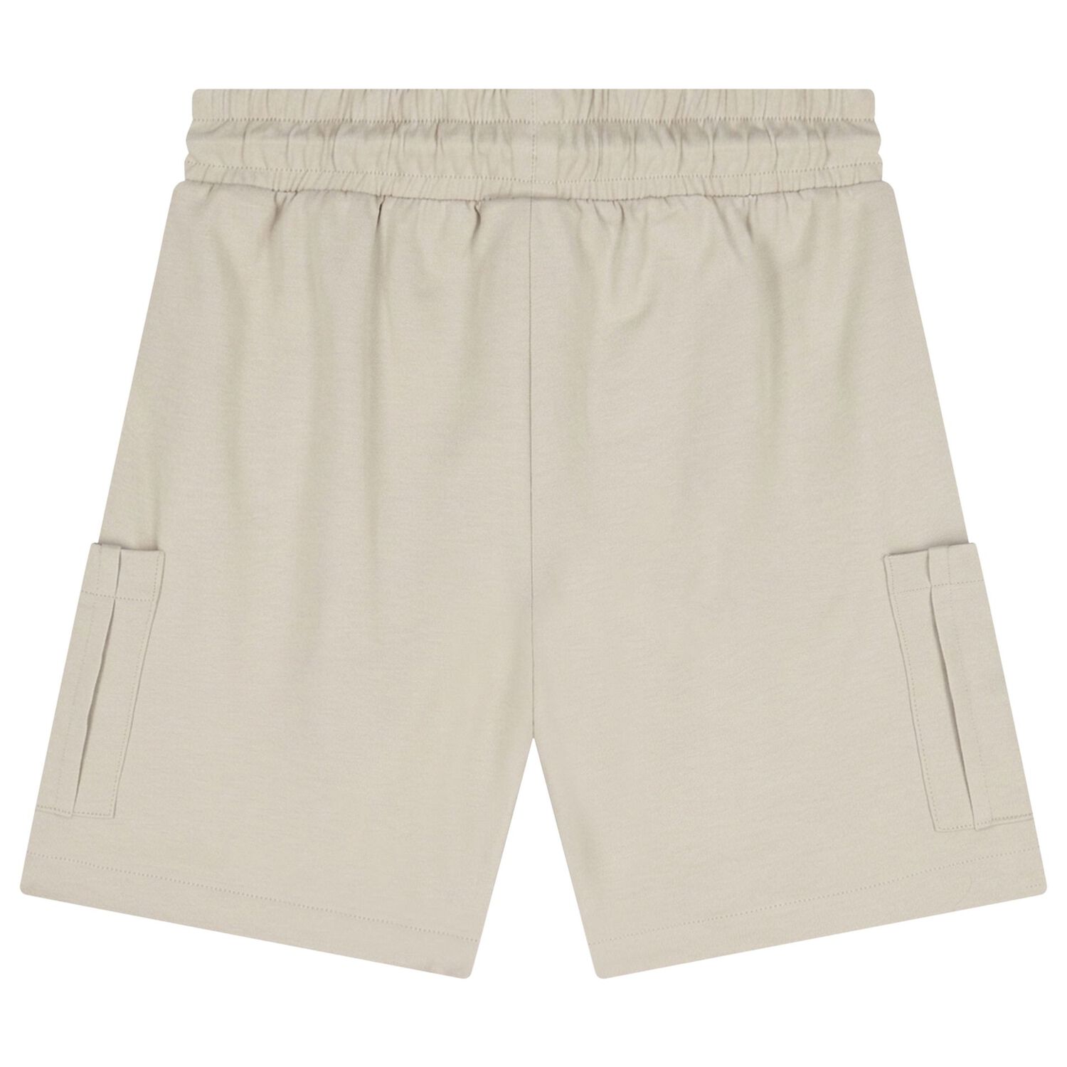 Boys Ivory & Beige Shorts Set, 1, hi-res