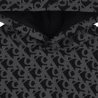 توب اولاد هودى بالشعار باللون الاسود والرمادى, 1, hi-res