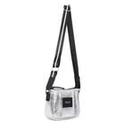 Girls Silver Logo Handbag, 1, hi-res