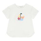 Baby Girls White, Blue & Yellow Shorts Set ( 2-Pack ), 1, hi-res