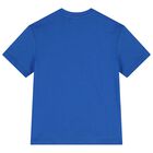 Boys Blue Logo T-Shirt, 2, hi-res